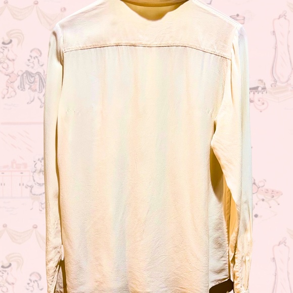 Club Monaco Floating Pocket Silk Shirt - Picture 2 of 5